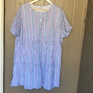 Madewell striped dress